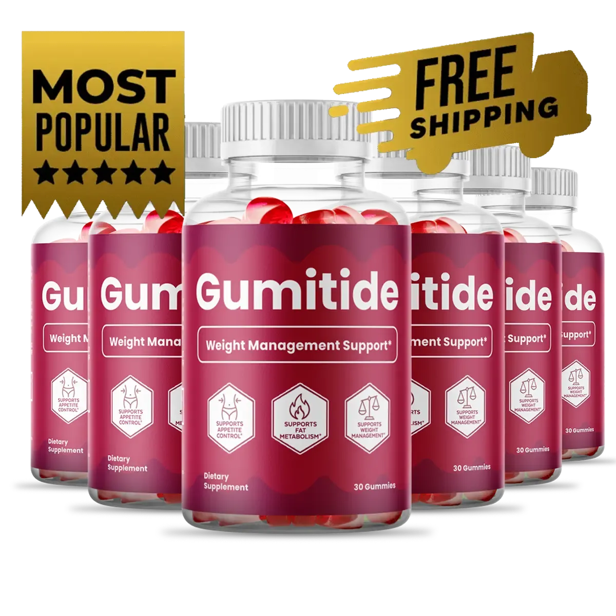 Gumitide 6 bottles